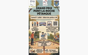 GRAND PRIX PONT LA ROCHE PETANQUE