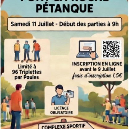 Grand prix Pont La Roche Pétanque
